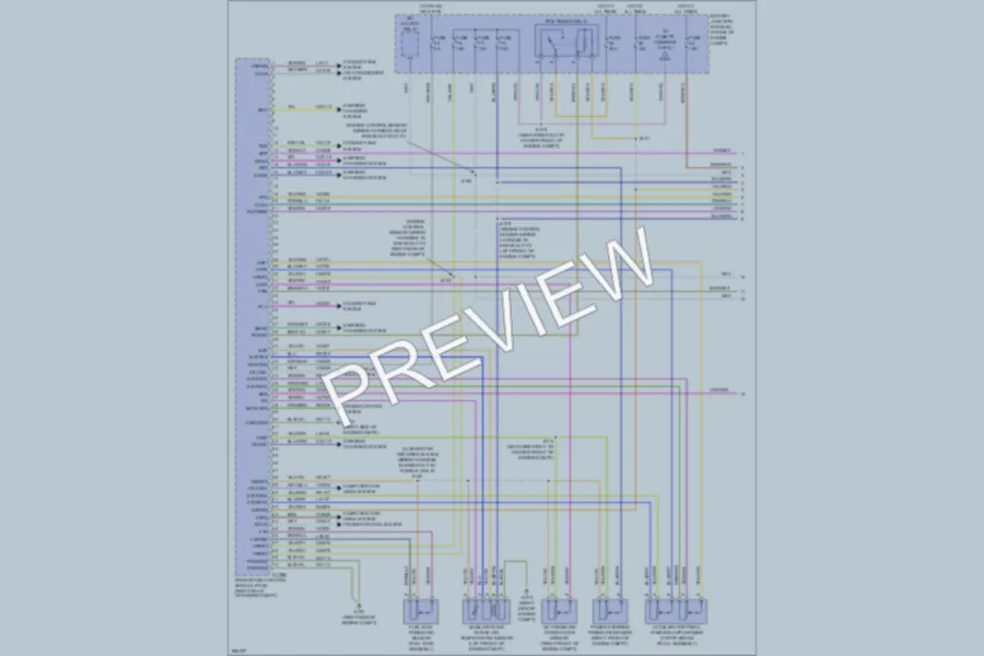 2009 Ford F150 Engine Performance wiring diagram preview