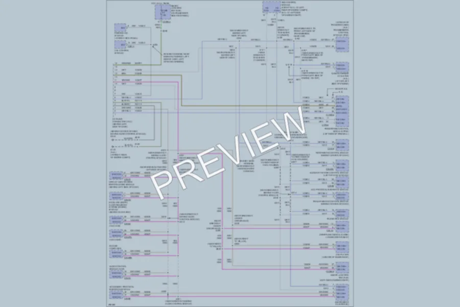 2009 Ford F350 Super Duty Computer Data Lines wiring diagram preview