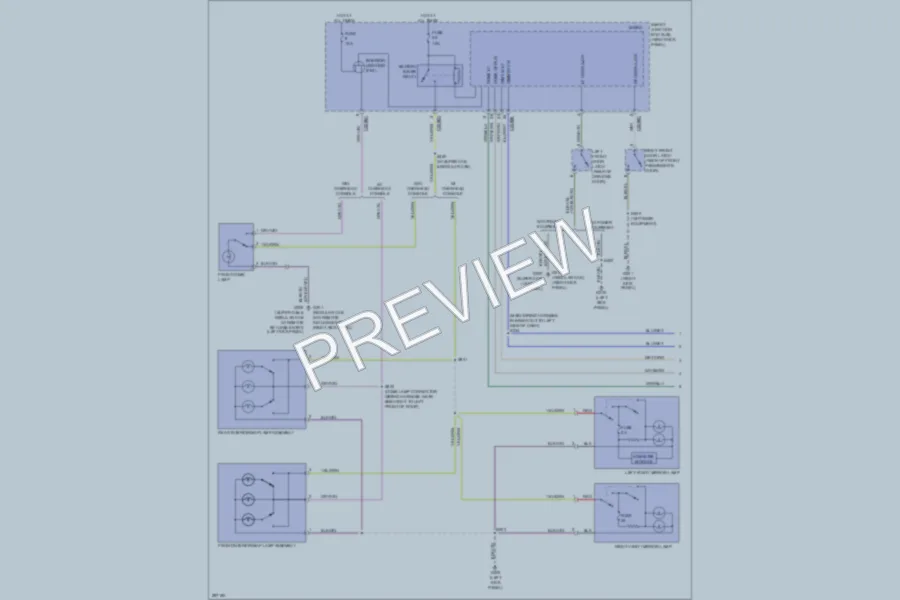 2009 Ford F150 Interior Lights wiring diagram preview