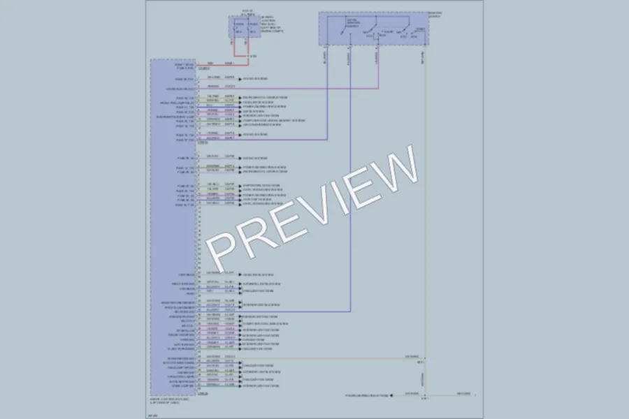 2009 Ford Flex Body Control Modules wiring diagram preview
