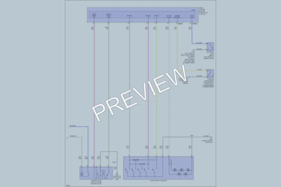 2009 Ford Fusion Anti Theft wiring diagram preview