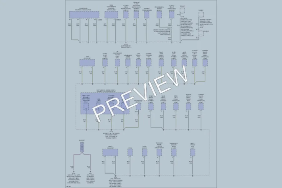 2009 Ford Fusion Ground Distribution wiring diagram preview