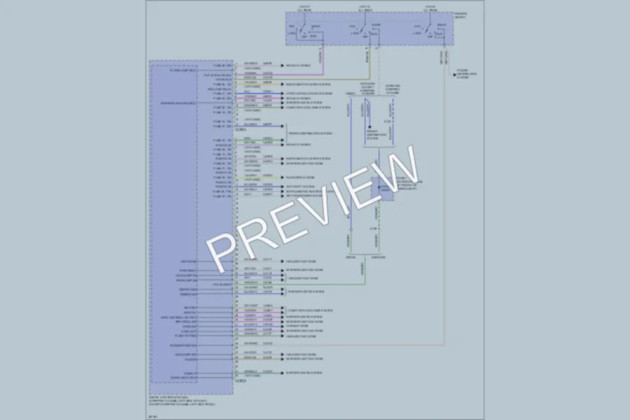 2009 Ford E350 Super Duty Body Control Modules wiring diagram preview