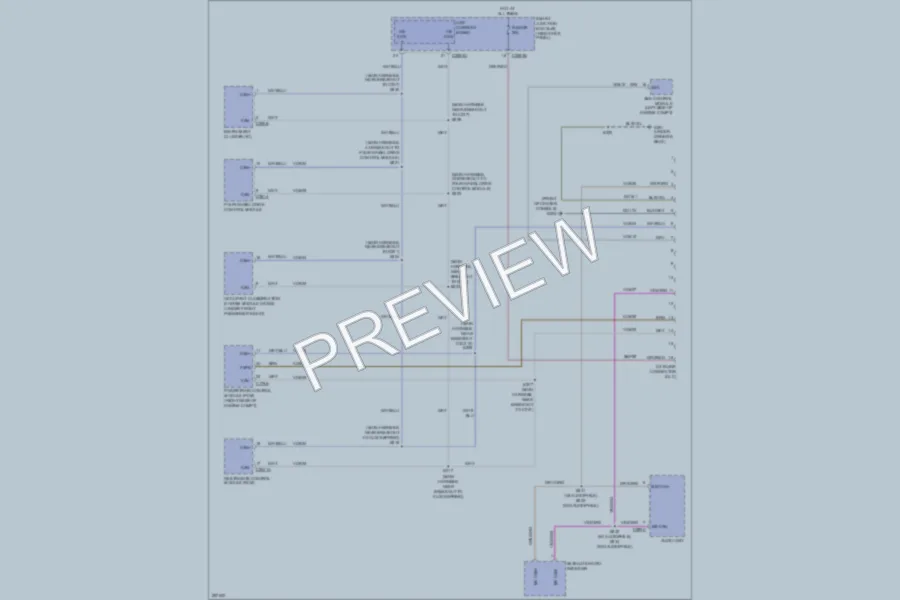 2009 Ford Ranger Computer Data Lines wiring diagram preview
