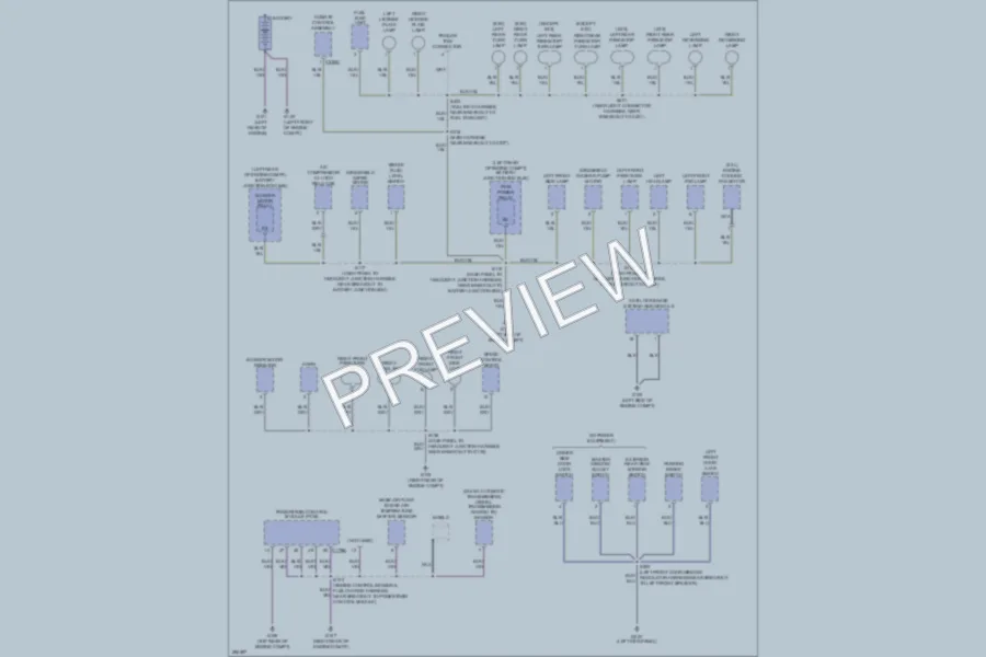 2009 Ford Ranger Ground Distribution wiring diagram preview