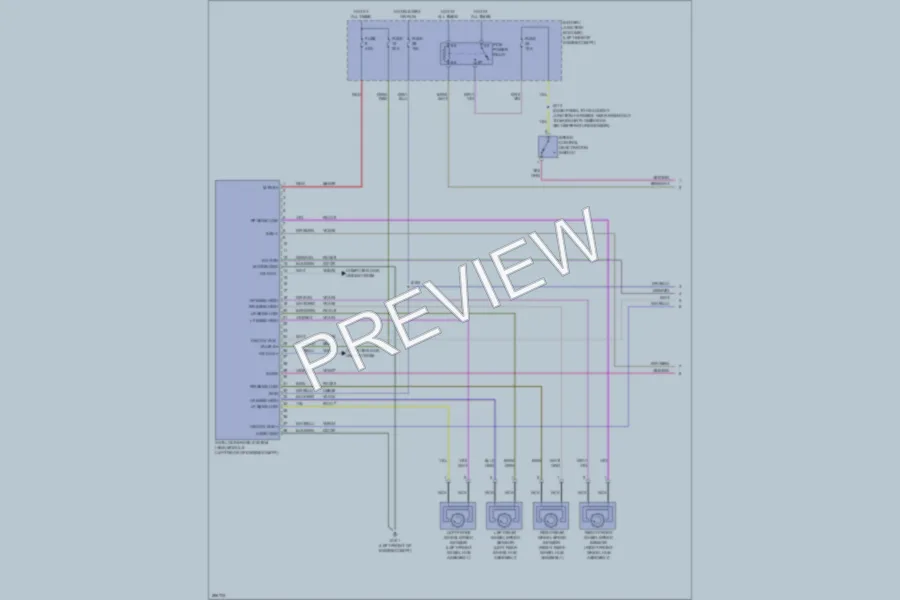 2009 Ford TaurusX Anti Lock Brakes wiring diagram preview