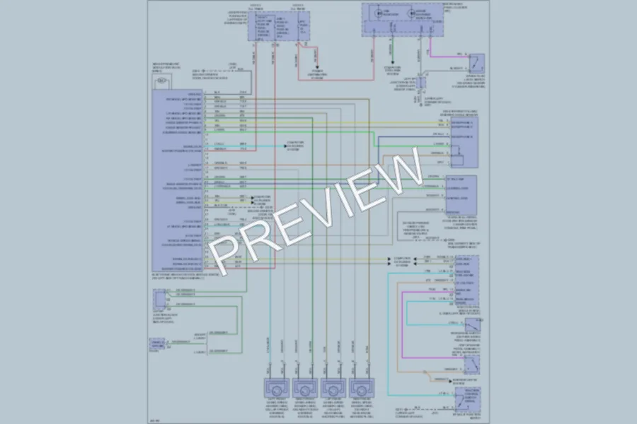 2009 GMC 1500 Anti Lock Brakes wiring diagram preview