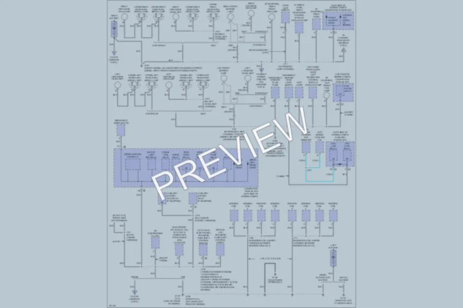 2009 GMC 1500 Ground Distribution wiring diagram preview