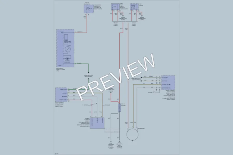 2009 GMC 1500 Starting Charging wiring diagram preview
