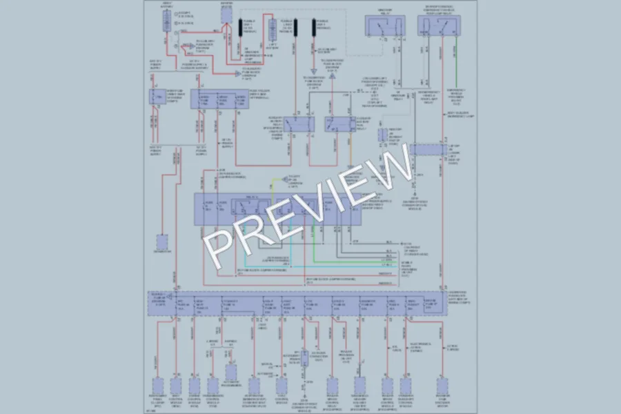 2009 GMC 1500 Power Distribution wiring diagram preview