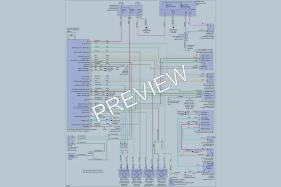 2009 GMC 2500 Hd Anti Lock Brakes wiring diagram preview