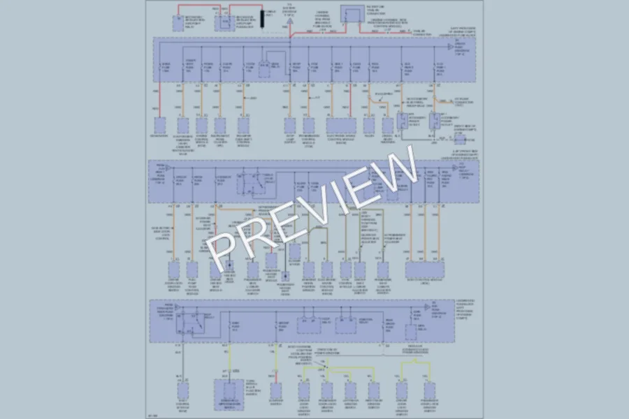 2009 GMC Canyon Power Distribution wiring diagram preview