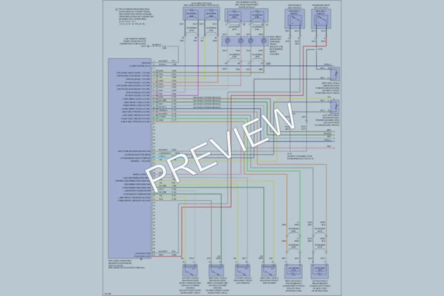 2009 GMC Envoy Supplemental Restraints wiring diagram preview