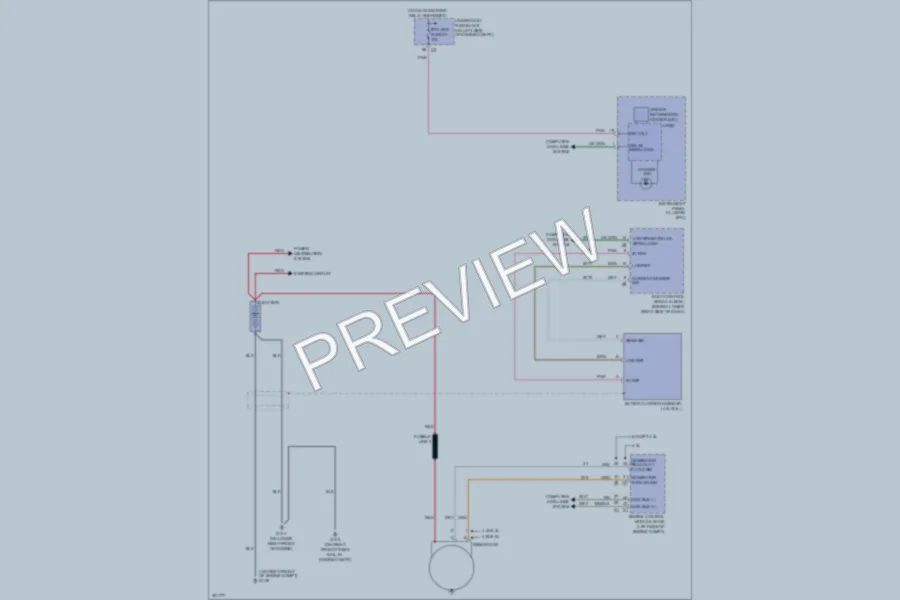 2009 GMC G1500 Starting Charging wiring diagram preview