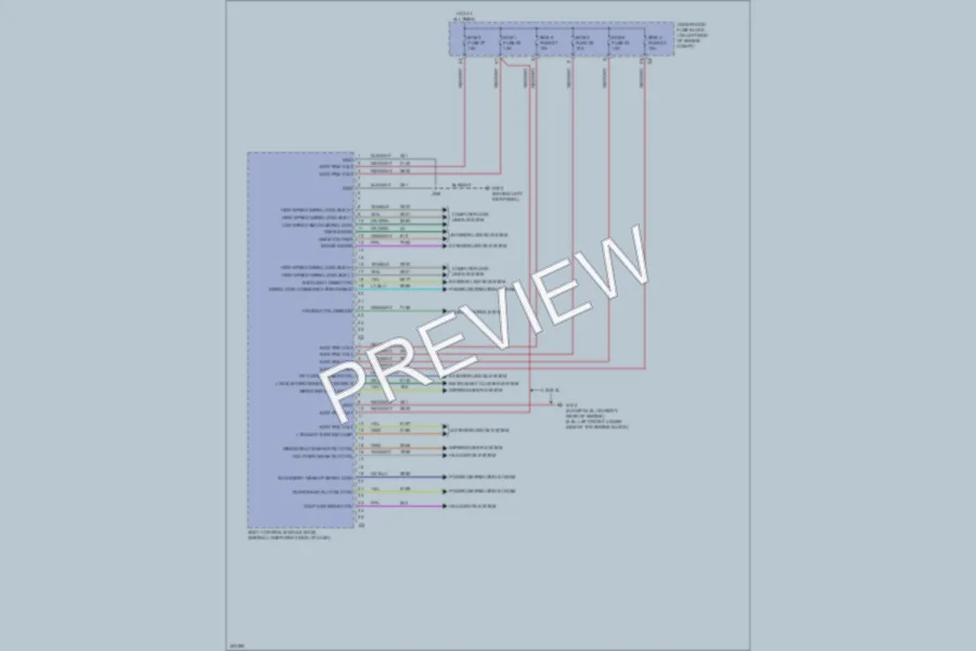 2009 GMC H1500 Body Control Modules wiring diagram preview