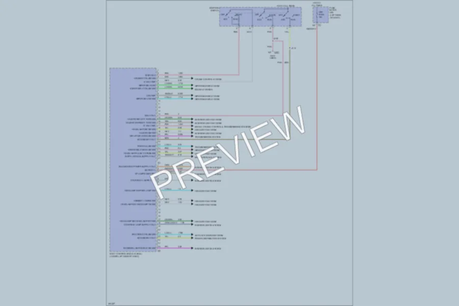 2009 GMC 2500 Hd Body Control Modules wiring diagram preview