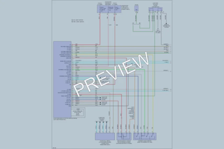 2009 GMC YukonDenali Anti Lock Brakes wiring diagram preview
