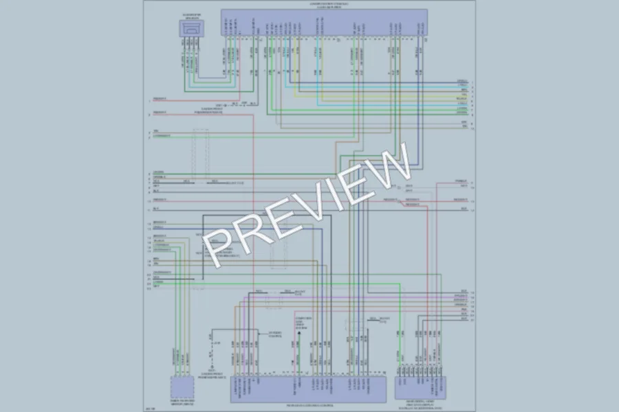 2009 GMC YukonDenali Navigation wiring diagram preview