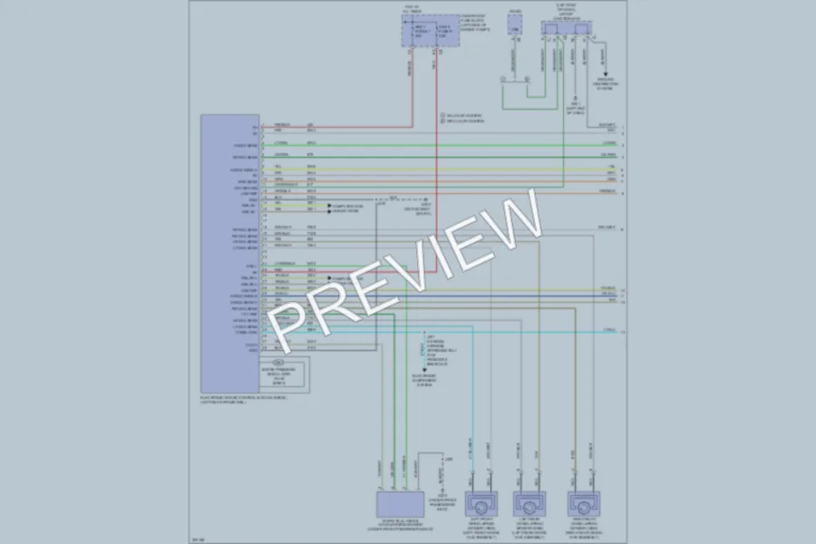 2009 GMC YukonXLDenali Anti Lock Brakes wiring diagram preview