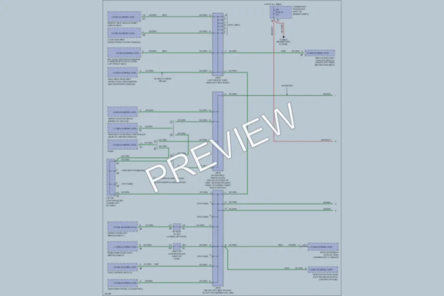 2009 HUMMER H2SUV Computer Data Lines wiring diagram preview