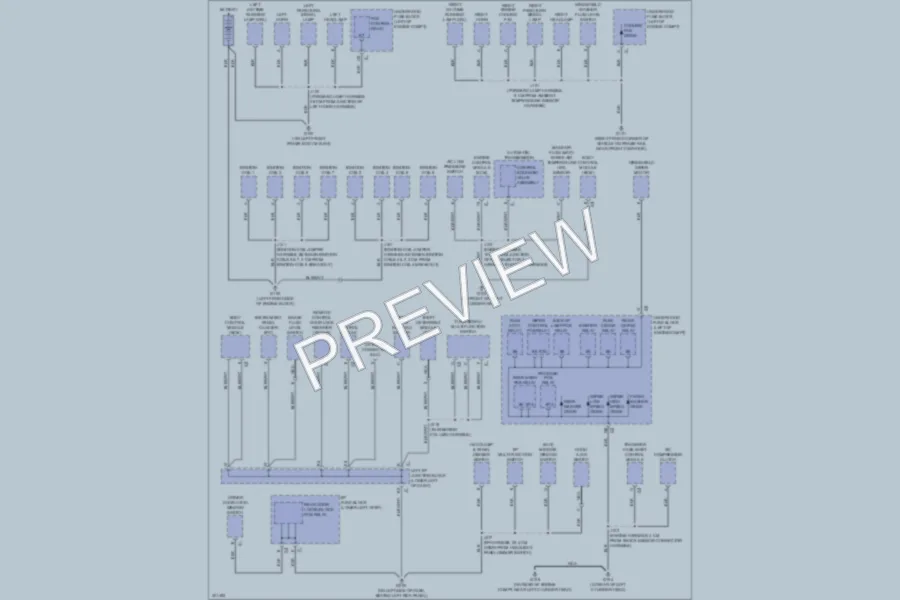 2009 HUMMER H2SUV Ground Distribution wiring diagram preview