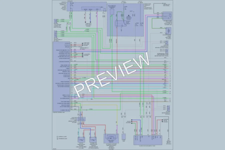 2009 Honda Accord Air Conditioning wiring diagram preview