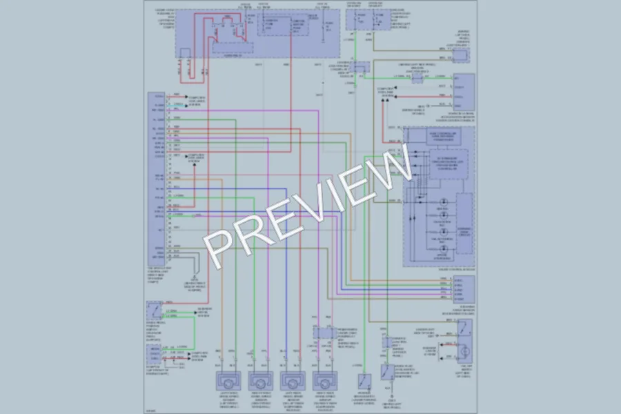 2009 Honda Accord Anti Lock Brakes wiring diagram preview