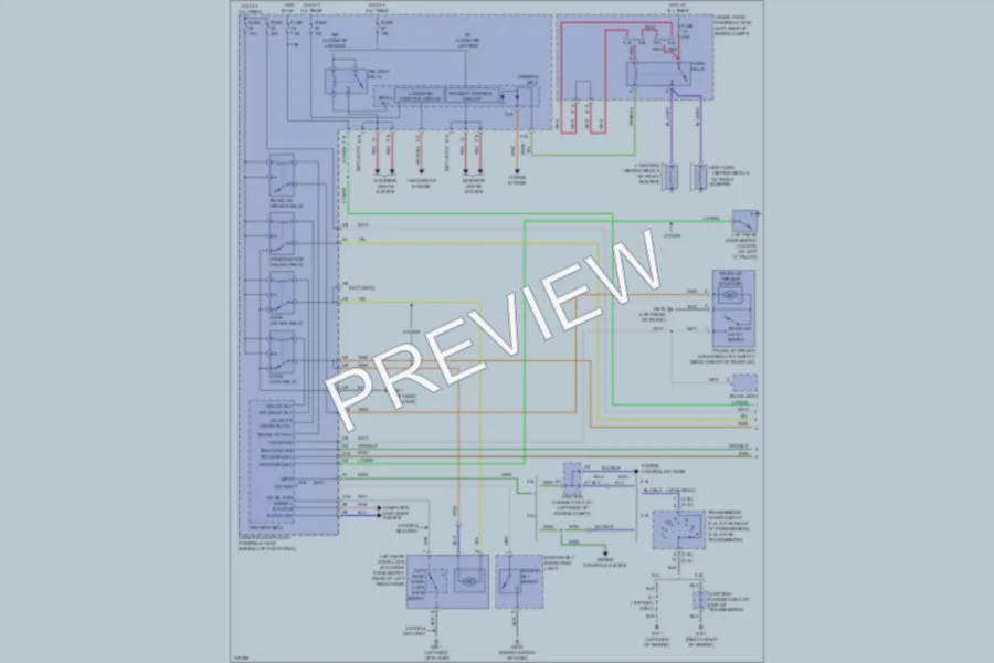 2009 Honda Accord Anti Theft wiring diagram preview