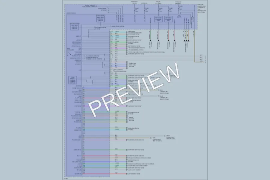 2009 Honda Accord Body Control Modules wiring diagram preview