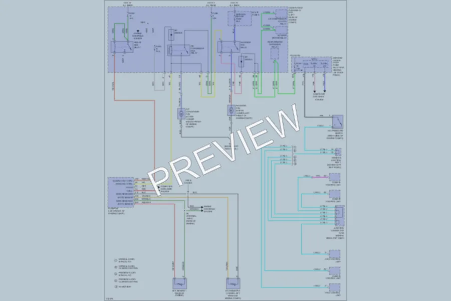 2009 Honda Accord Cooling Fan wiring diagram preview