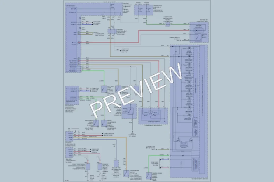 2009 Honda Accord Warning Systems wiring diagram preview