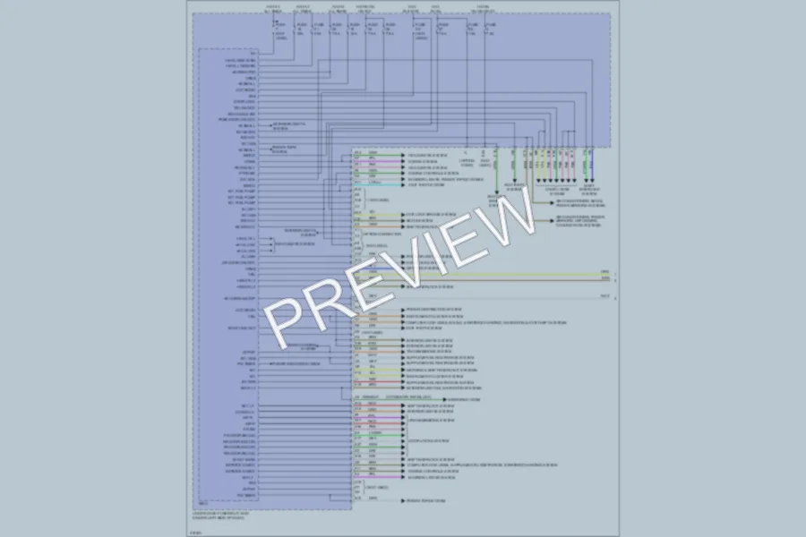 2009 Honda CRV Body Control Modules wiring diagram preview
