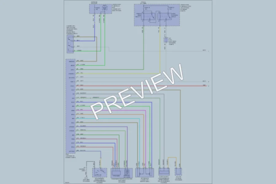 2009 Honda CRV Cruise Control wiring diagram preview