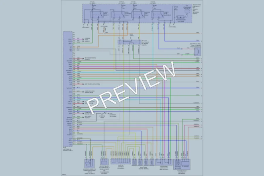 2009 Honda CRV Engine Performance wiring diagram preview