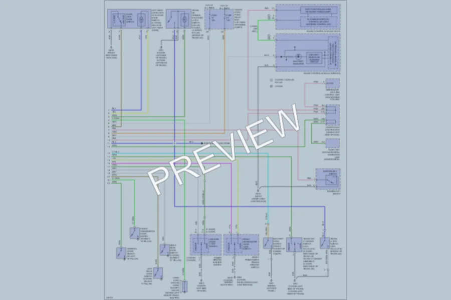 2009 Honda Civic Anti Theft wiring diagram preview