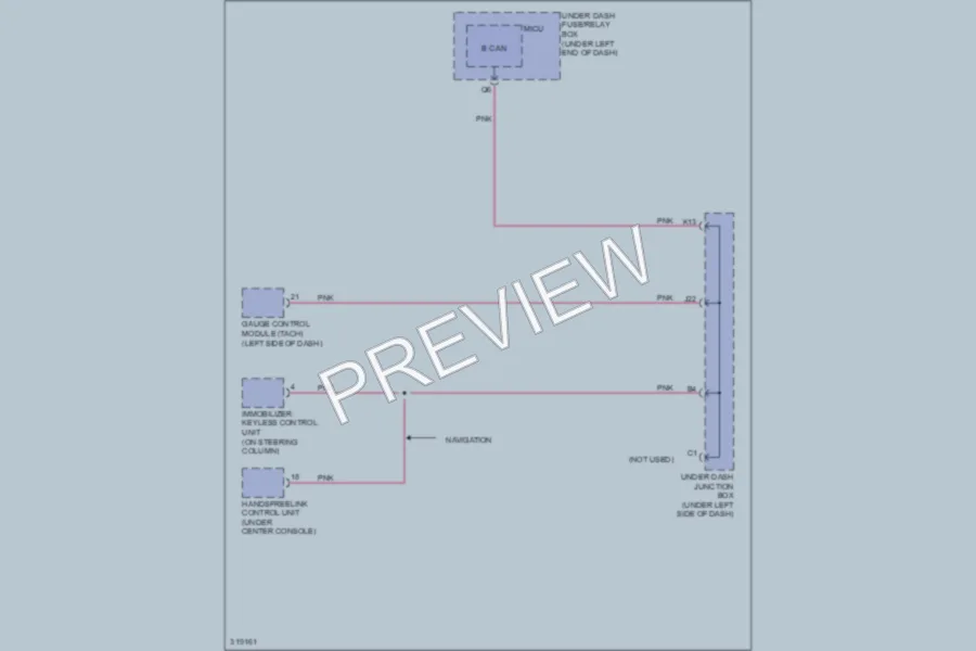 2009 Honda Civic Computer Data Lines wiring diagram preview