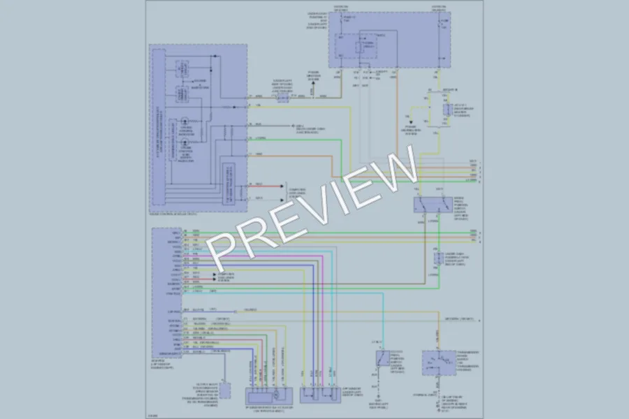 2009 Honda Civic Cruise Control wiring diagram preview
