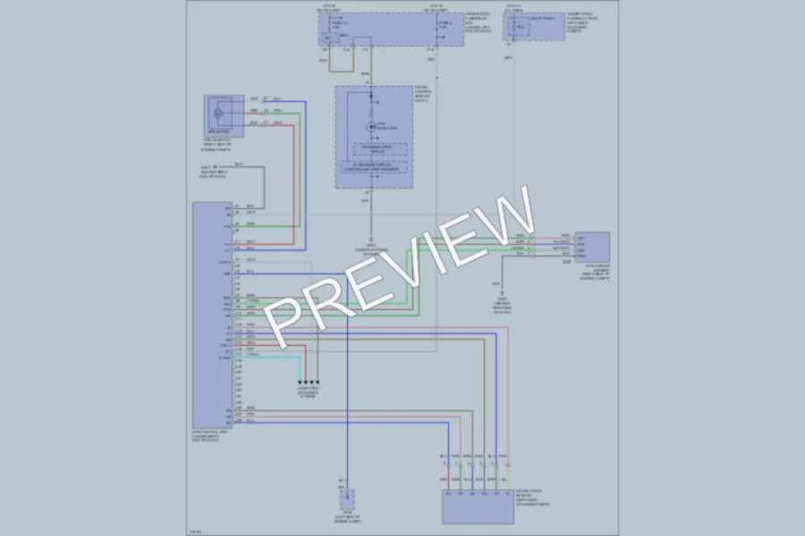 2009 Honda Civic Electronic Power Steering wiring diagram preview