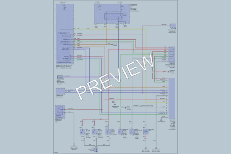 2009 Honda Element Anti Theft wiring diagram preview