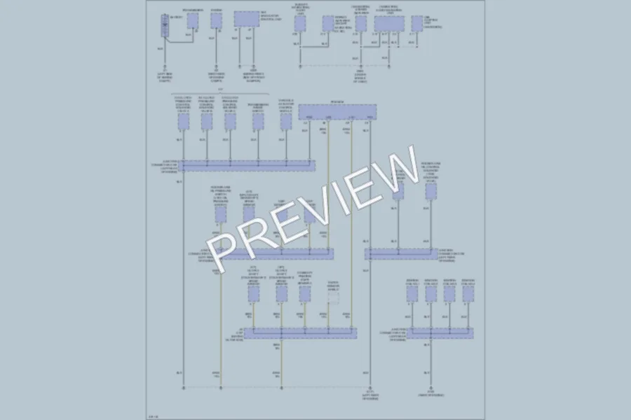 2009 Honda Element Ground Distribution wiring diagram preview