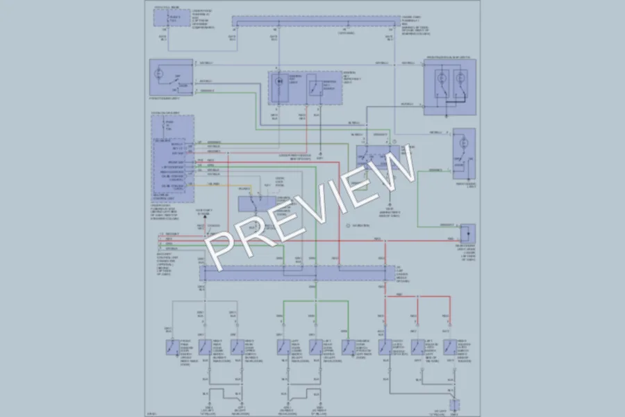 2009 Honda Element Interior Lights wiring diagram preview