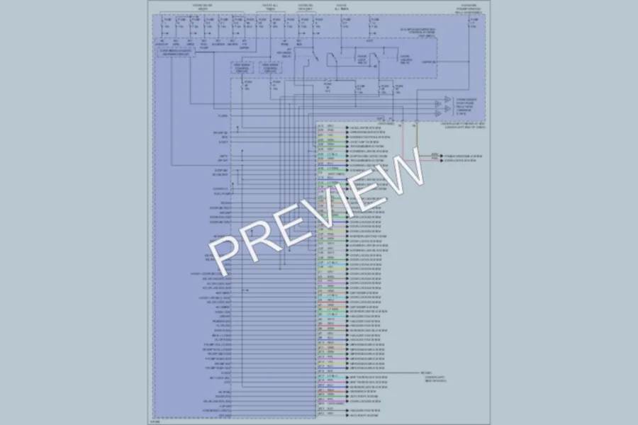 2009 Honda Fit Body Control Modules wiring diagram preview