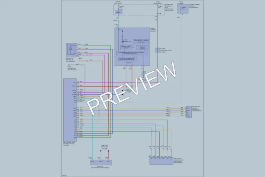 2009 Honda Fit Electronic Power Steering wiring diagram preview