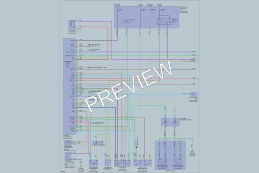 2009 Honda Fit Engine Performance wiring diagram preview