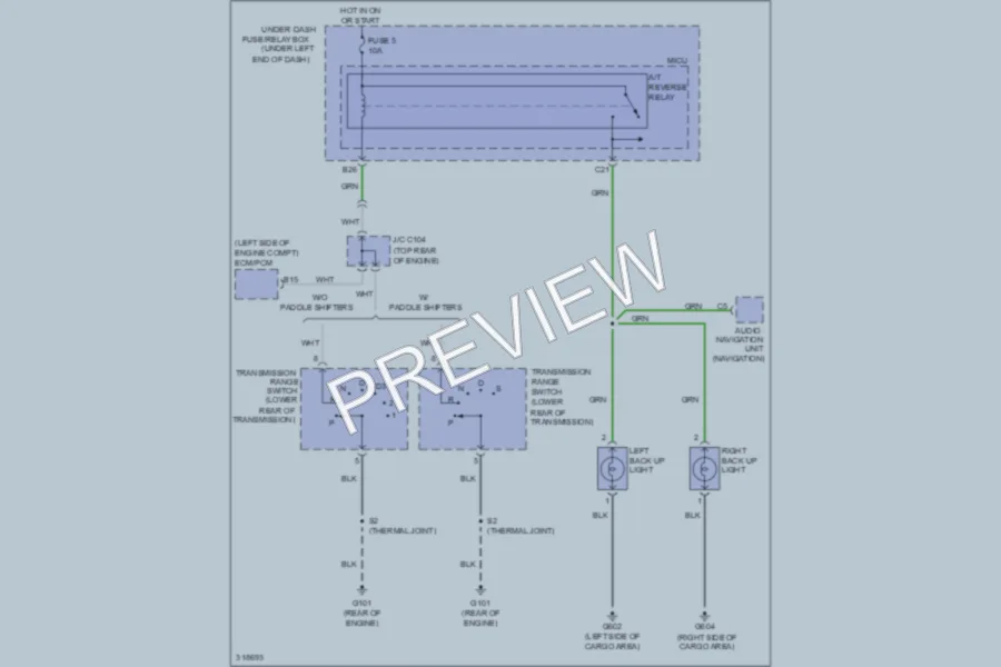 2009 Honda Fit Exterior Lights wiring diagram preview