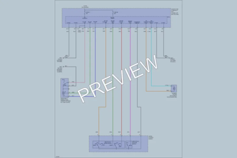 2009 Honda Fit Wiper Washer wiring diagram preview