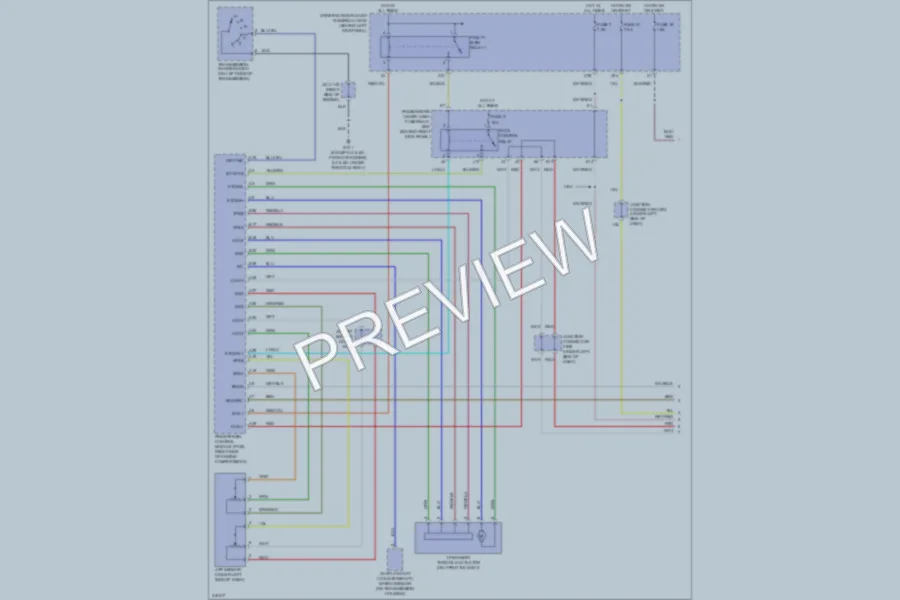 2009 Honda Odyssey Cruise Control wiring diagram preview