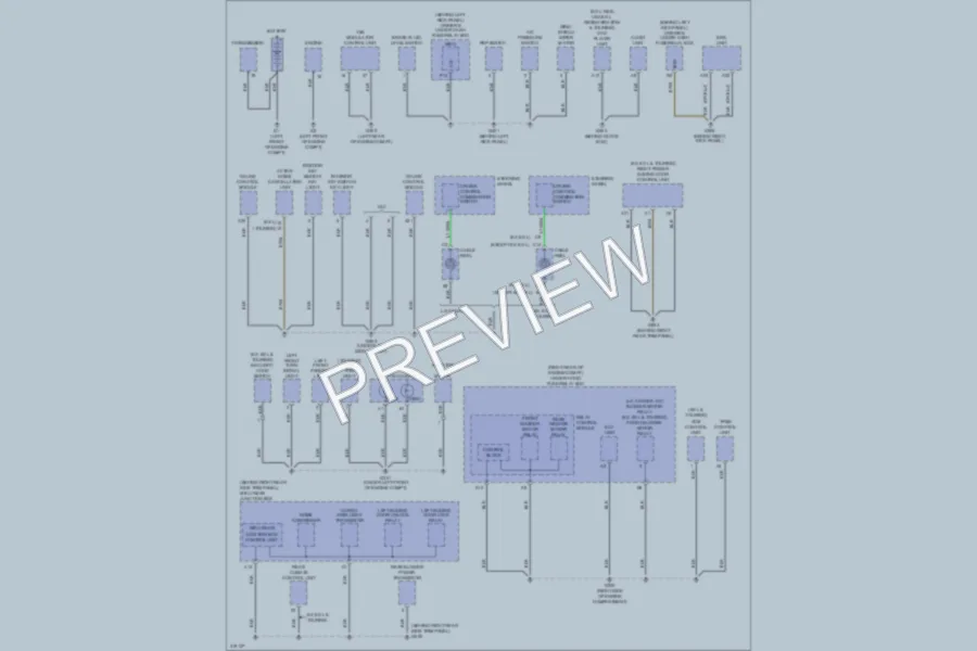 2009 Honda Odyssey Ground Distribution wiring diagram preview