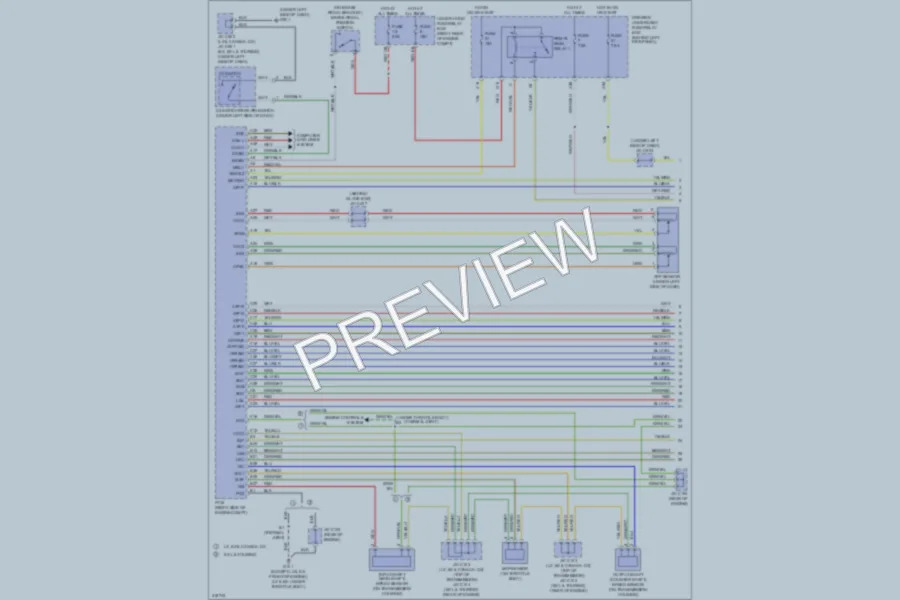 2009 Honda Odyssey Transmission wiring diagram preview