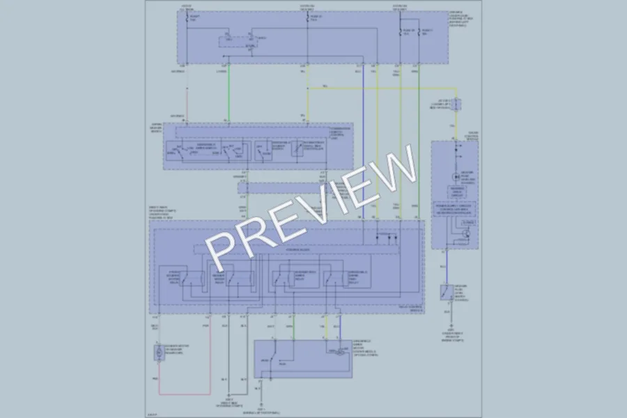 2009 Honda Odyssey Wiper Washer wiring diagram preview